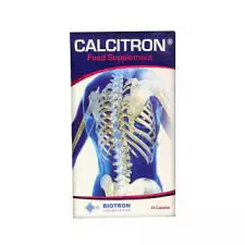 Calcitron 20 Capsules, Calcium and Multivitamins