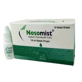 Nosomist Nasal Drop কি এবং এর কাজ কি ও ব্যবহার বিধি দেখুন।